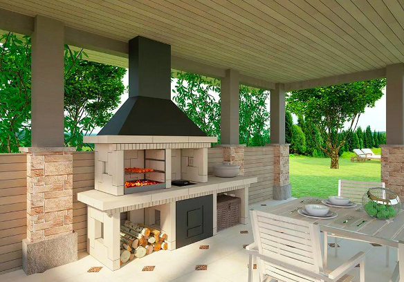 Stoves for summer kitchen