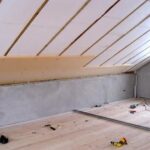 Roof insulation with foam plastic