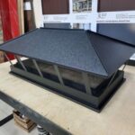 Smoker on the chimney pipe