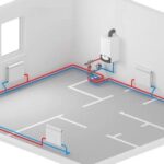 How to divide heating into two circuits