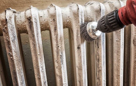 How to remove old paint from radiators