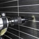How to properly drill tiles with a hammer drill