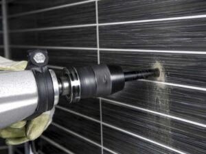 How to properly drill tiles with a hammer drill